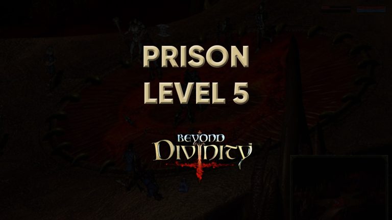 beyond divinity walkthrough prison level 5