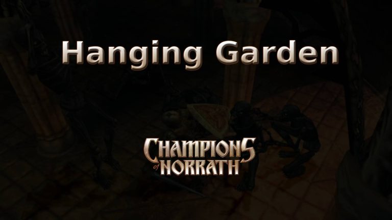 champions of norrath hanging garden