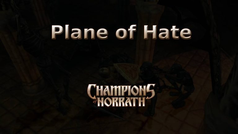 champions of norrath plane of hate