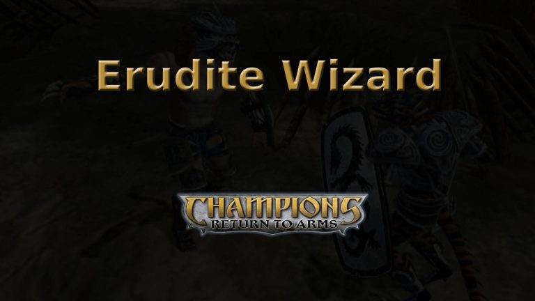 champions return to arms erudite wizard