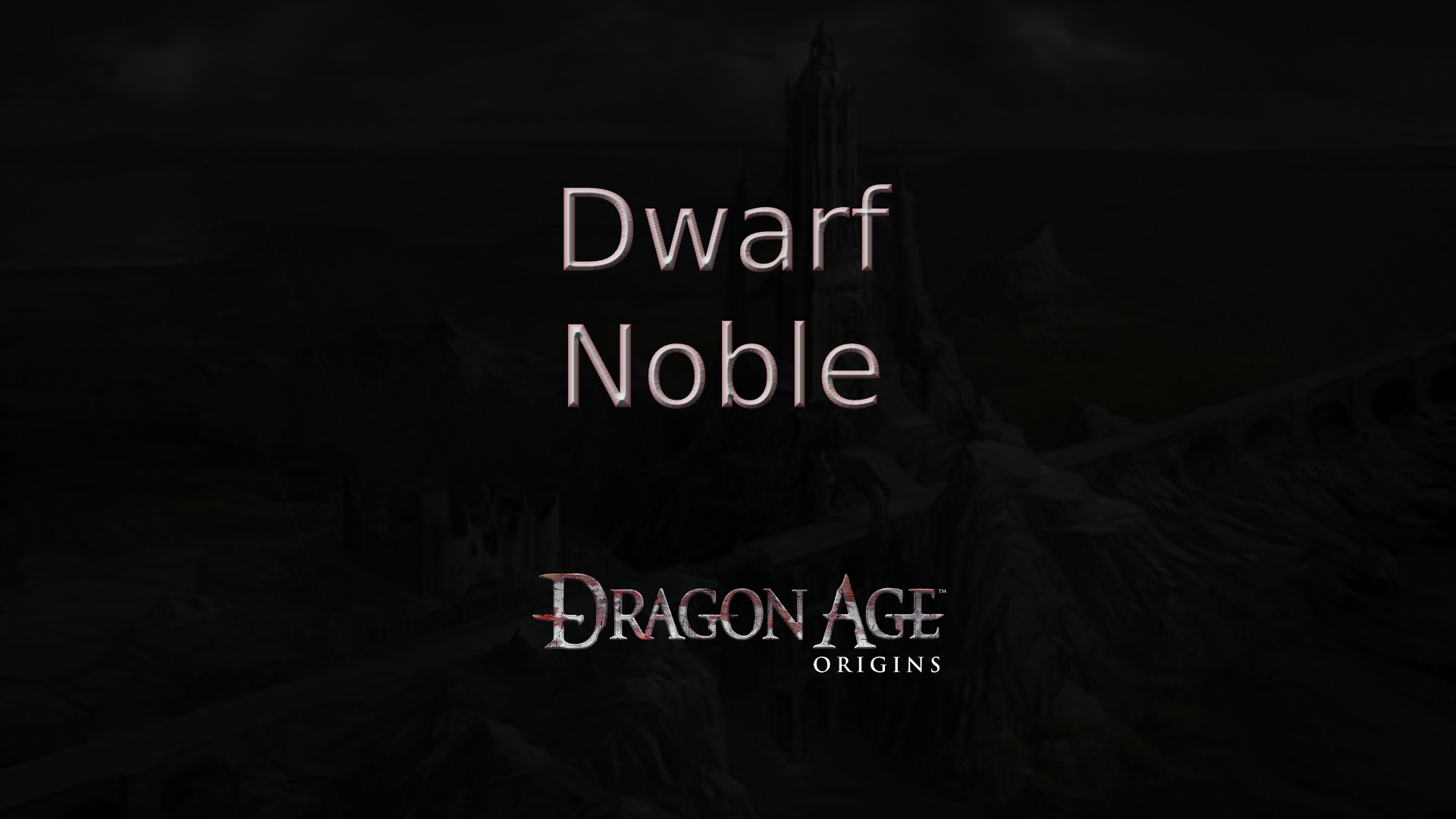 dragon age origins dwarf noble