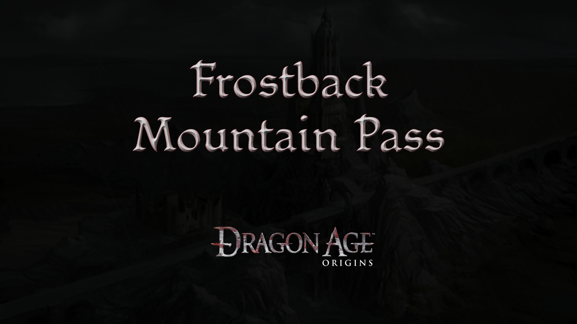 dragon age origins frostback mountain pass featured image