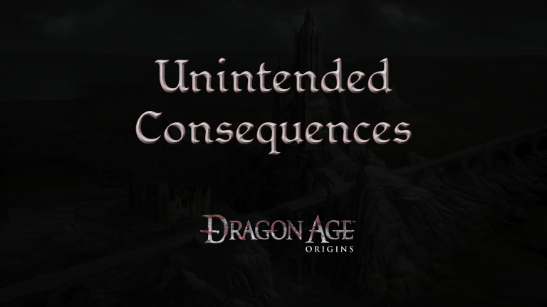 dragon age origins unintended consequences featured image