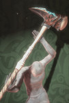 fable iii equipment dragonbonehammer