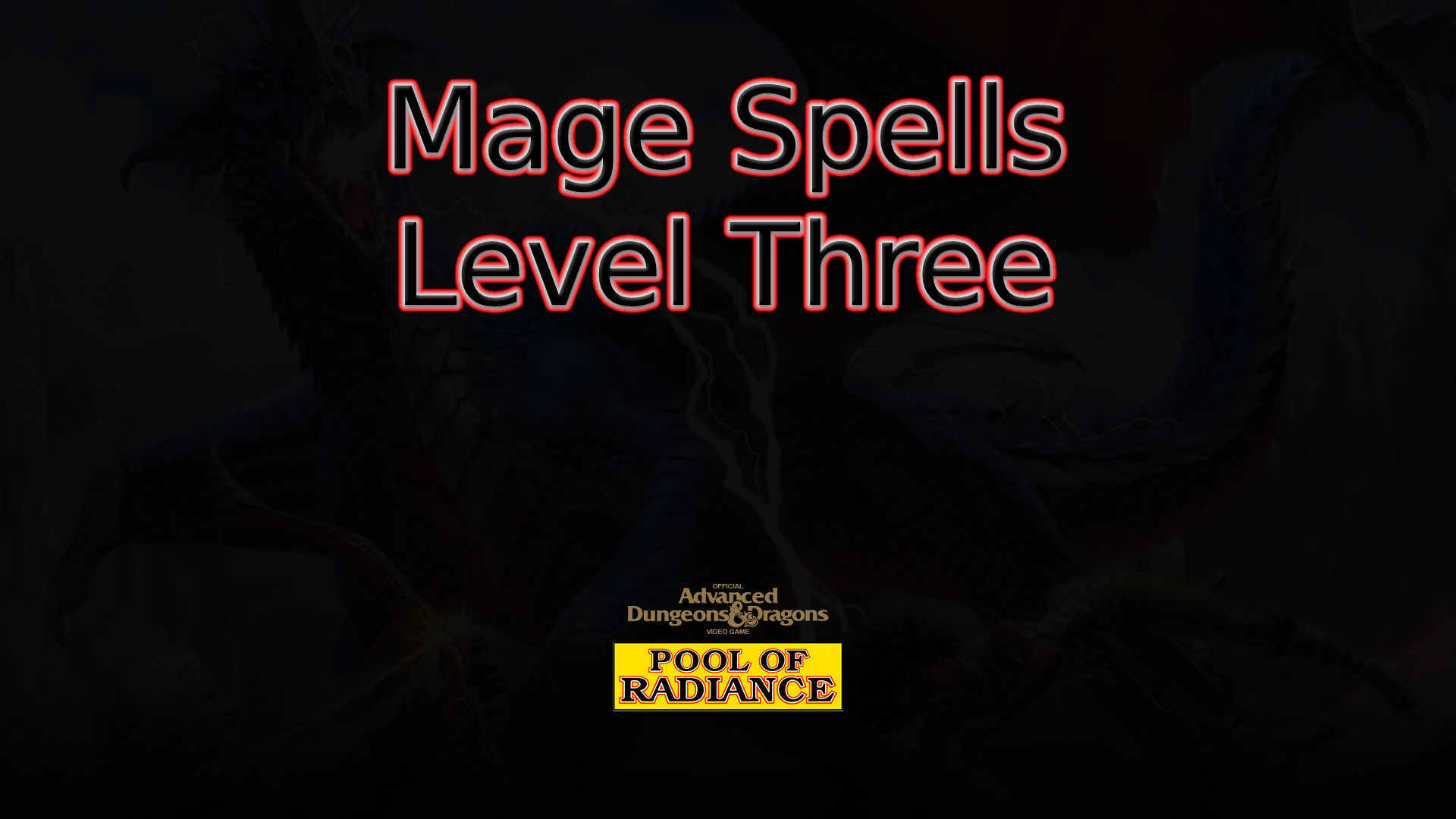 pool of radiance mage spells level three featured image