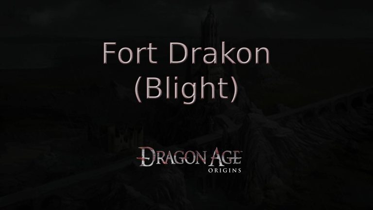 dragon age origins fort drakon (blight) featured image