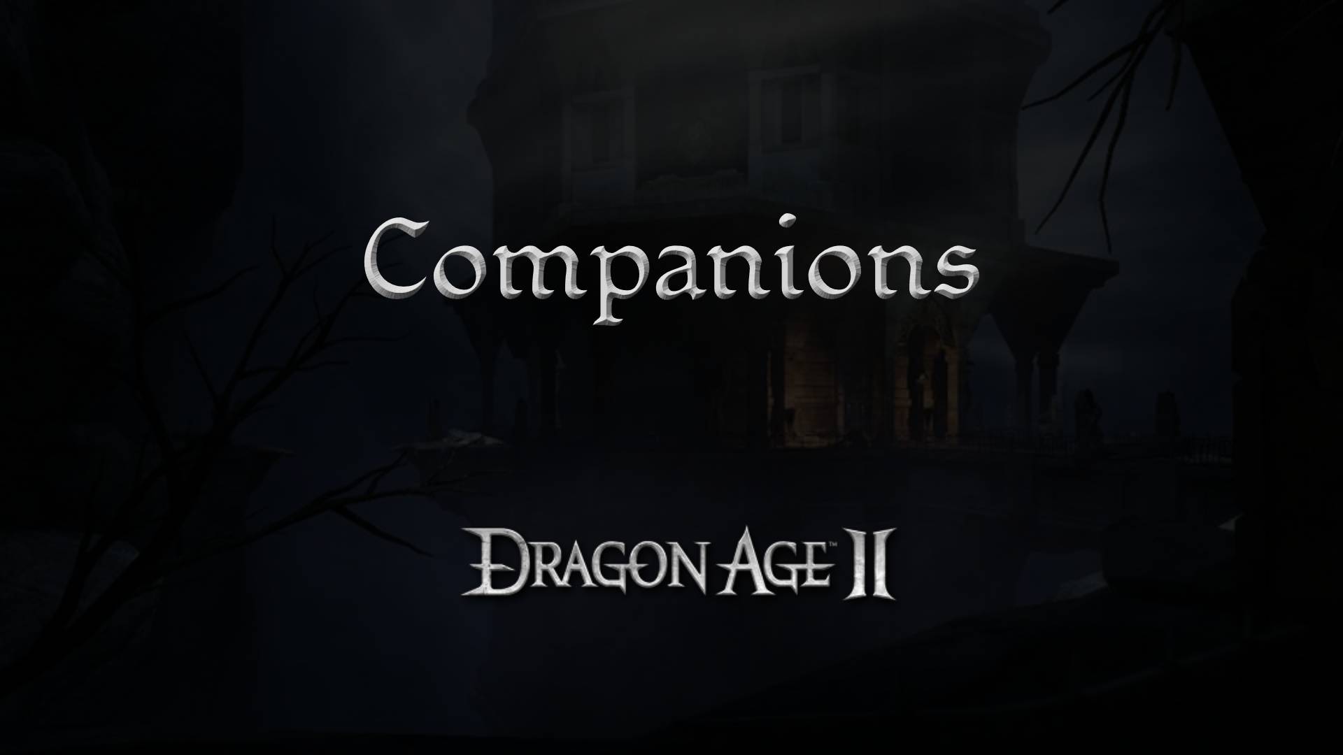 dragon age 2 guides companions