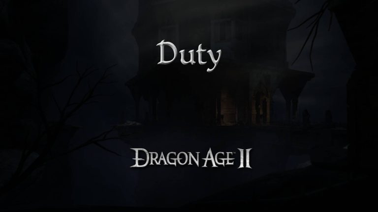 dragon age 2 guides duty