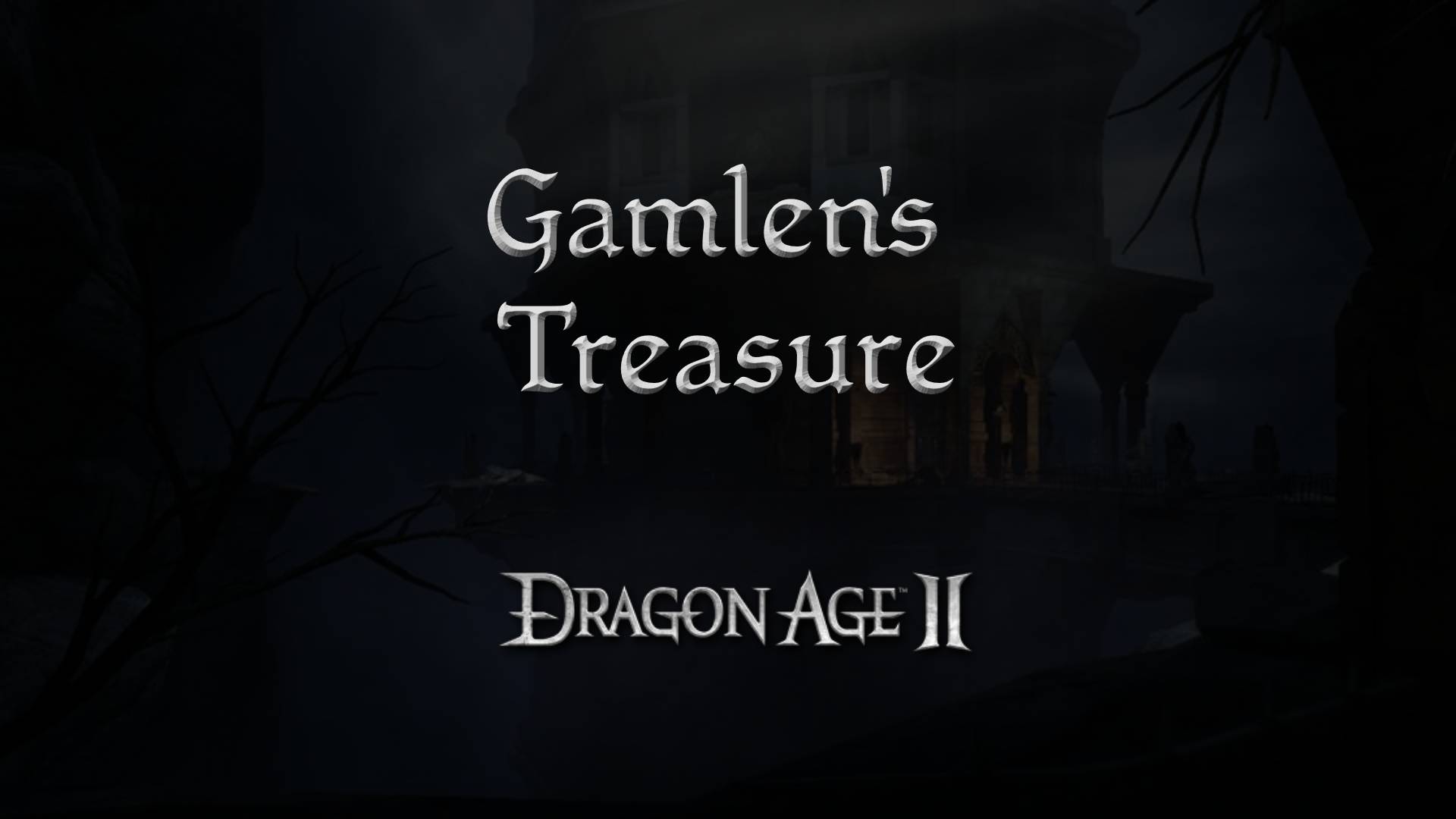 dragon age 2 guides gamlen's treasure