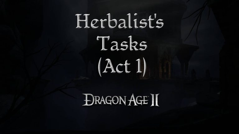 dragon age 2 guides herbalist's tasks a1