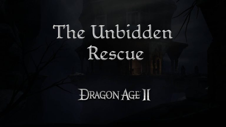 dragon age 2 guides the unbidden rescue