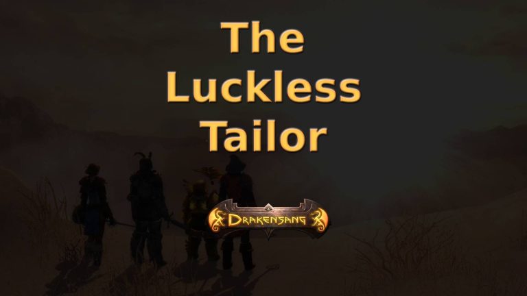 drakensang the dark eye guides the luckless tailor