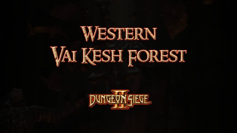 dungeon siege ii western vai kesh forest