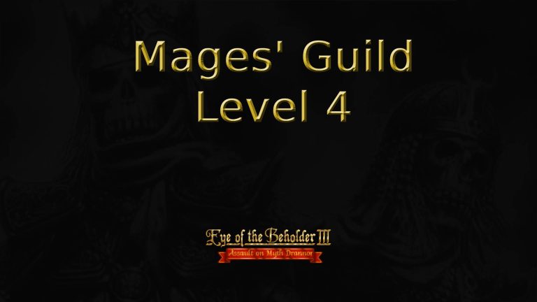 eye of the beholder iii mages' guild level 4 featured image