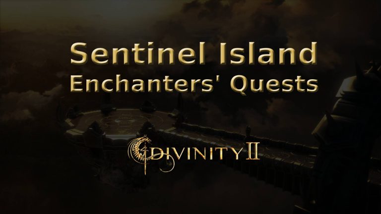 divinity ii ego draconis sentinel island enchanters' quests featured image