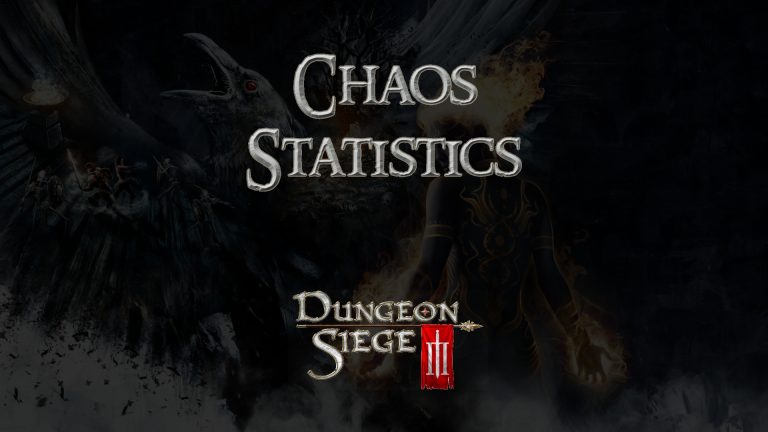 dungeon siege iii chaos statistics featured image