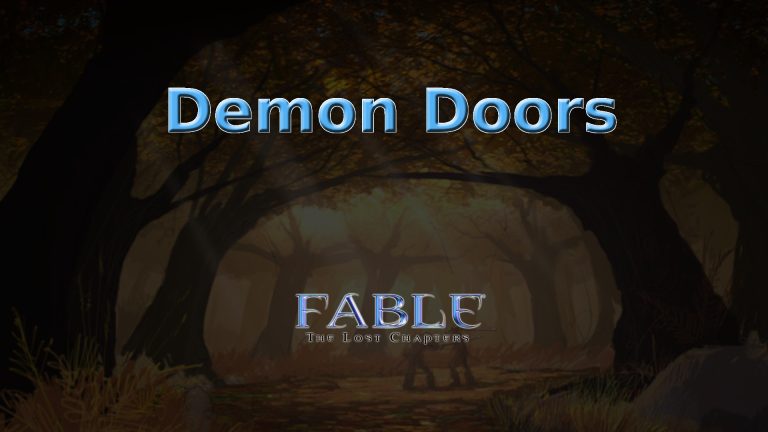 fable the lost chapters demon doors featured image