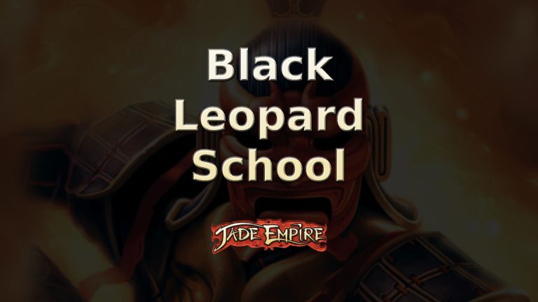 jade empire black leopard school featured image