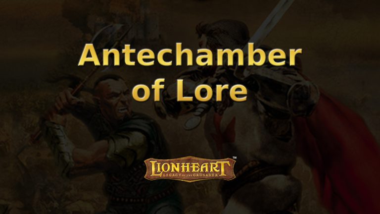 lionheart antechamber of lore featured image