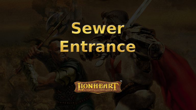 lionheart sewer entrance featured image