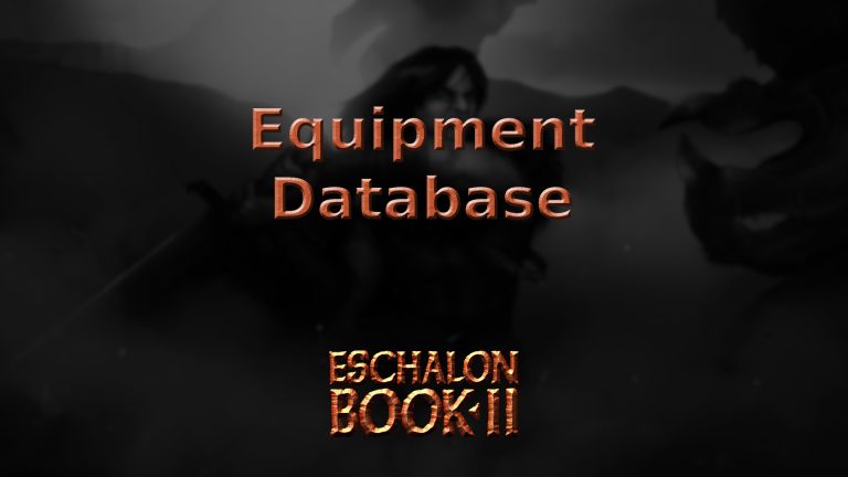 eschalon book 2 equipment database featured image