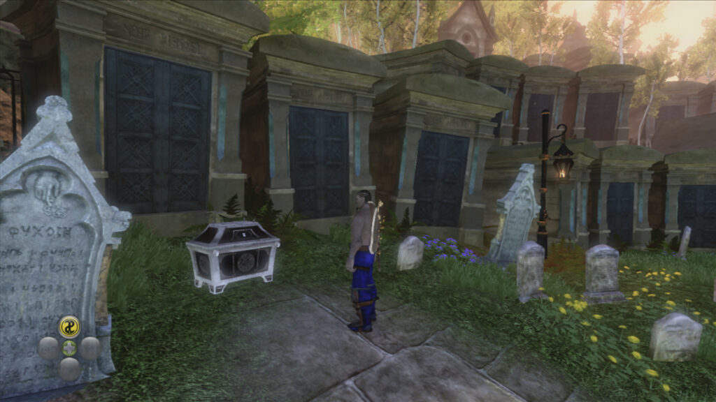 fable ii bowerstone cemetery silver chest 1