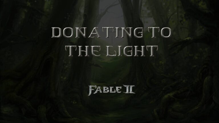 fable ii donating to the light featured image