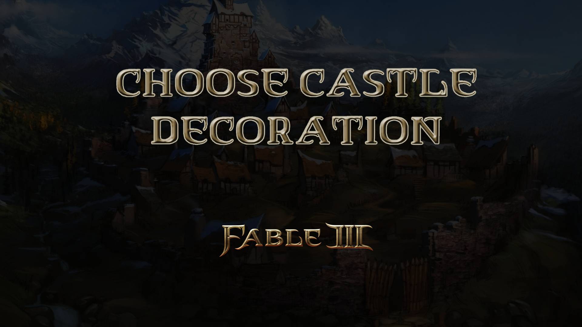 fable iii choose castle decoration featured image