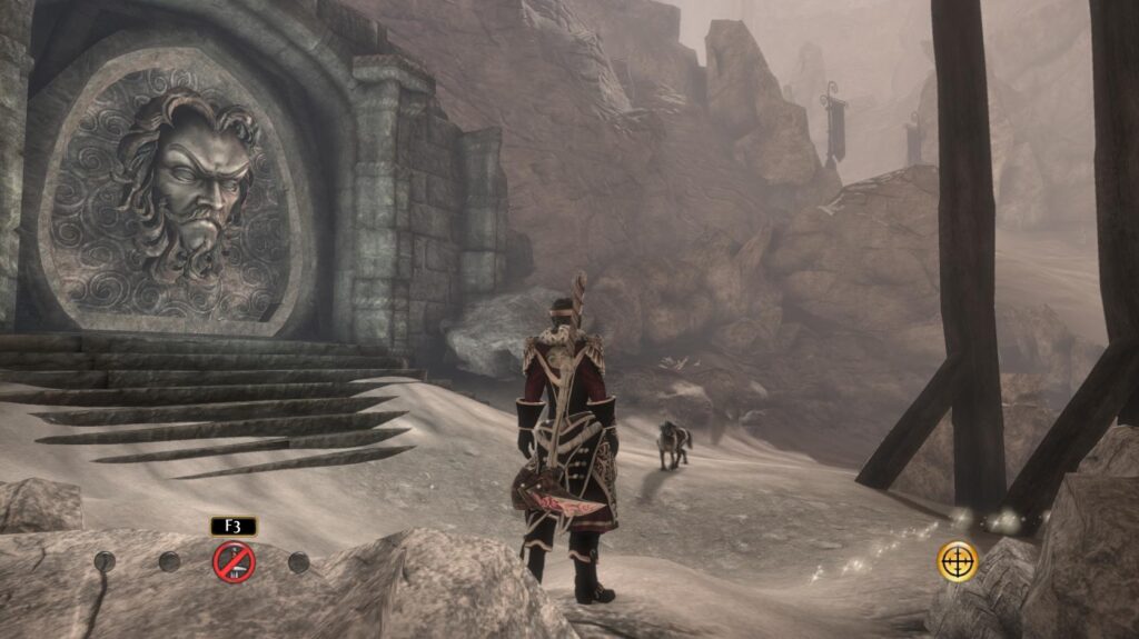 fable iii city of aurora demon door