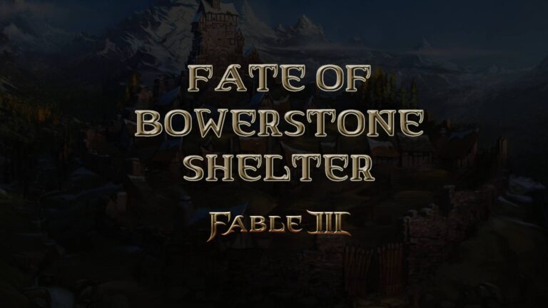 fable iii fate of bowerstone shelter featured image