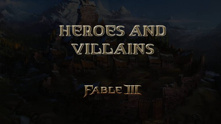 fable iii heroes and villains featured image