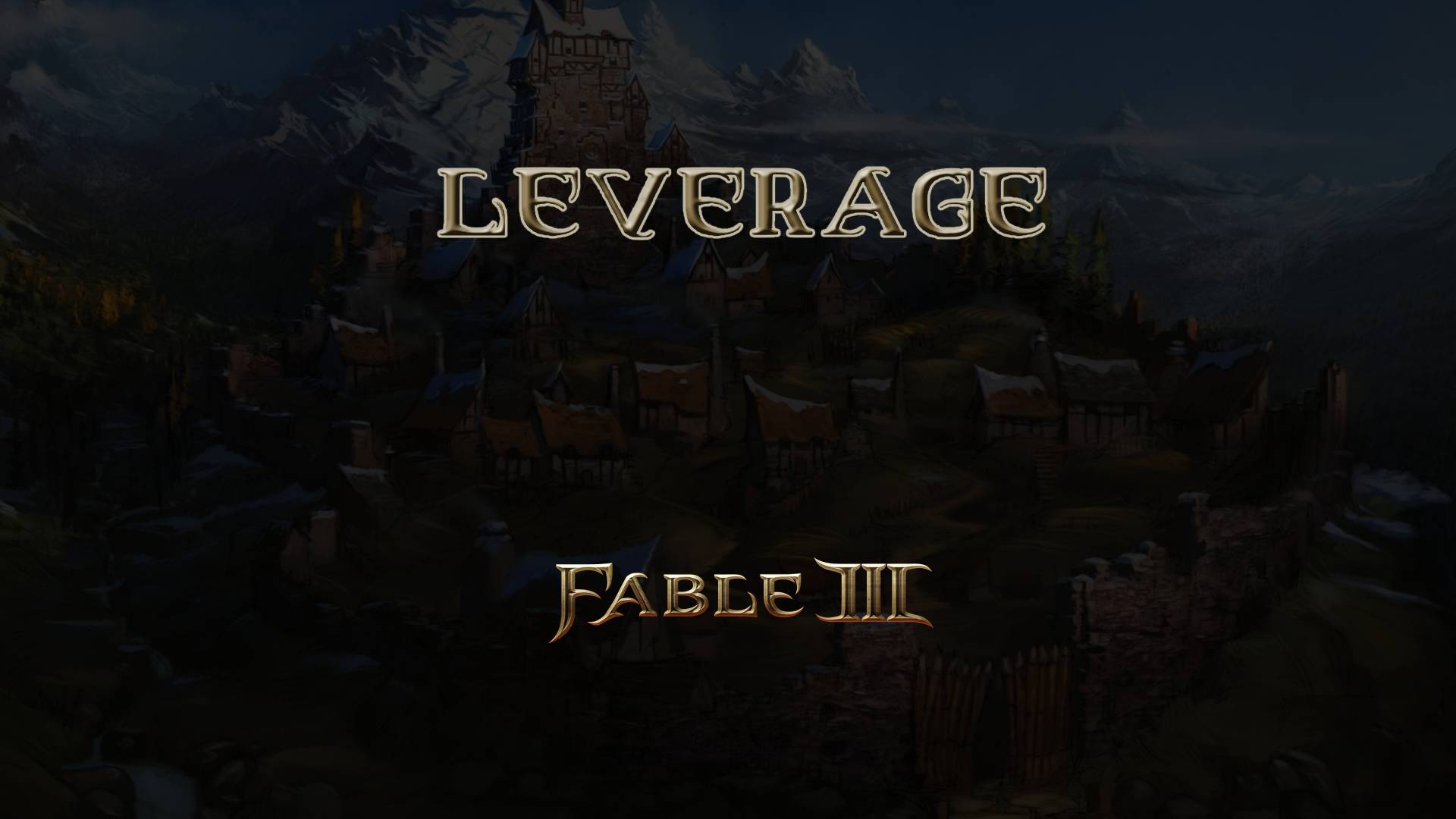 fable iii leverage featured image