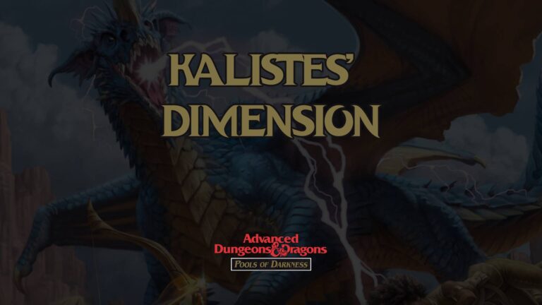 pool of darkness guides kalistes' dimension