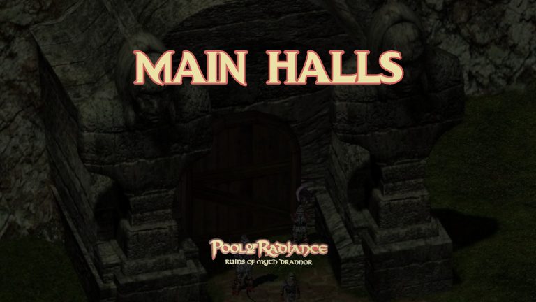 pool of radiance romd main halls featured image