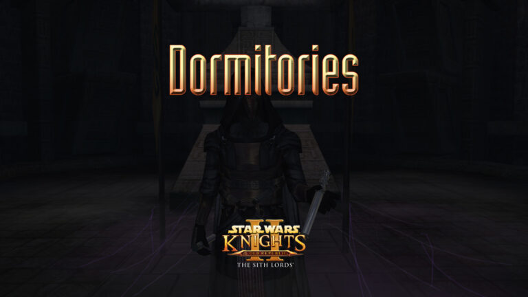 star wars kotor ii dormitories featured image