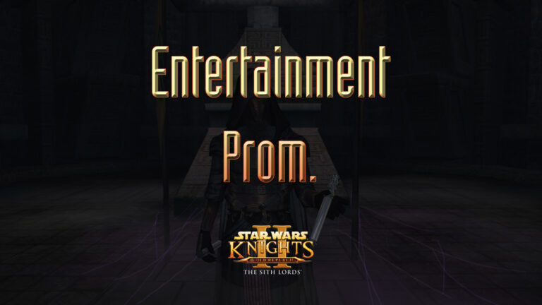 star wars kotor ii entertainment prom. featured image