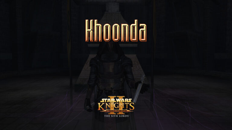 star wars kotor ii khoonda featured image