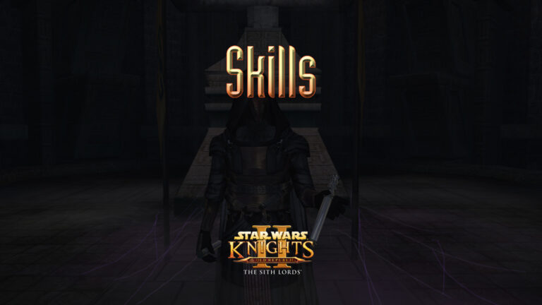 star wars kotor ii skills featured image