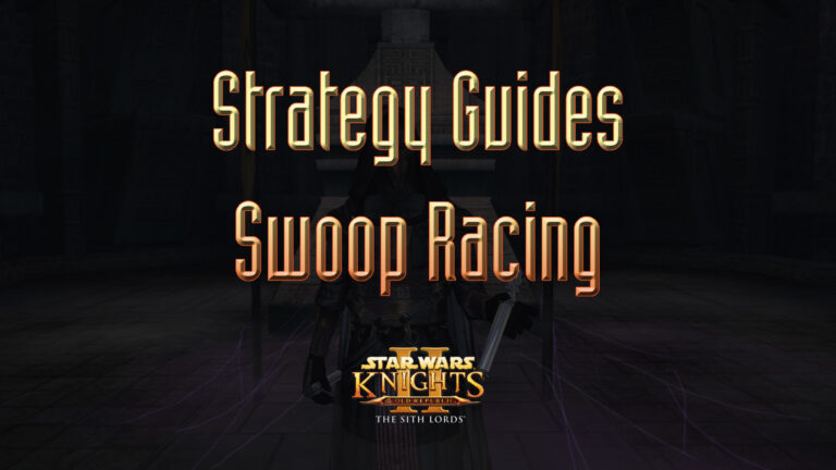 star wars kotor ii strategy guides swoop racing featured image