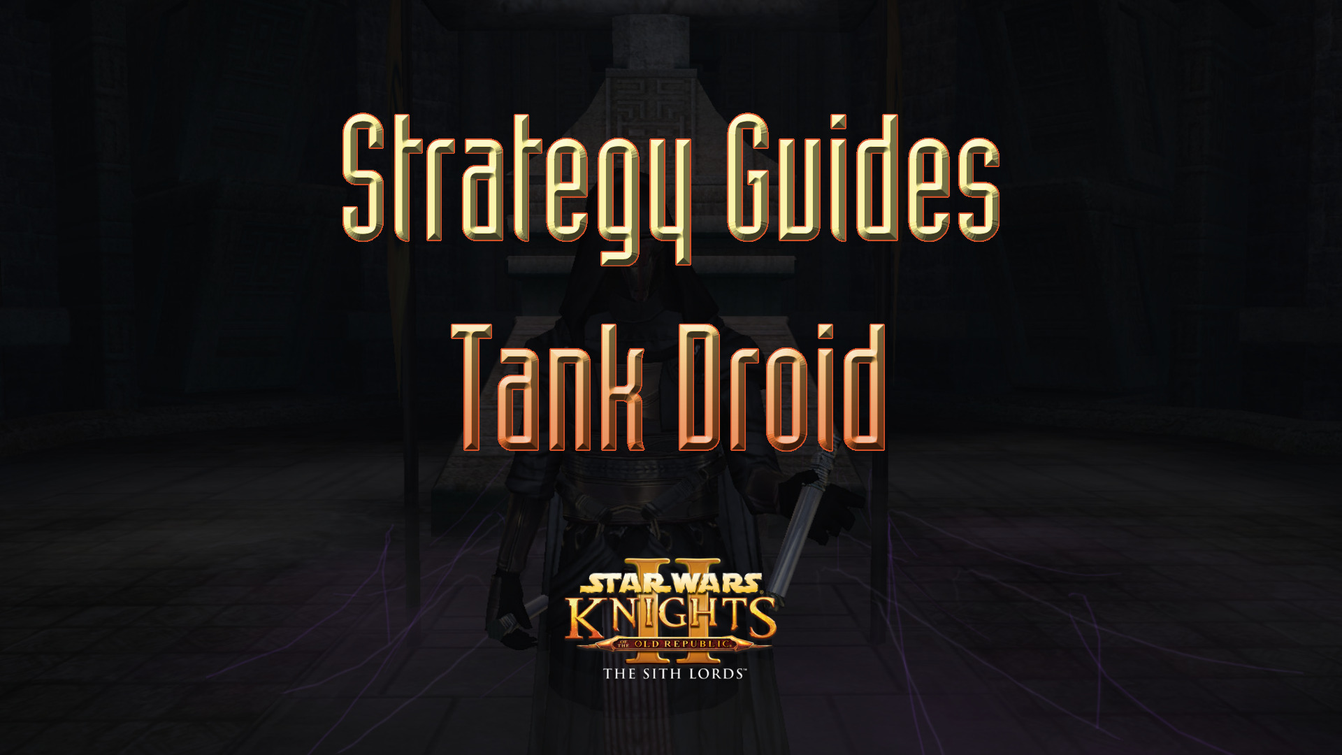 star wars kotor ii strategy guides tank droid featured image