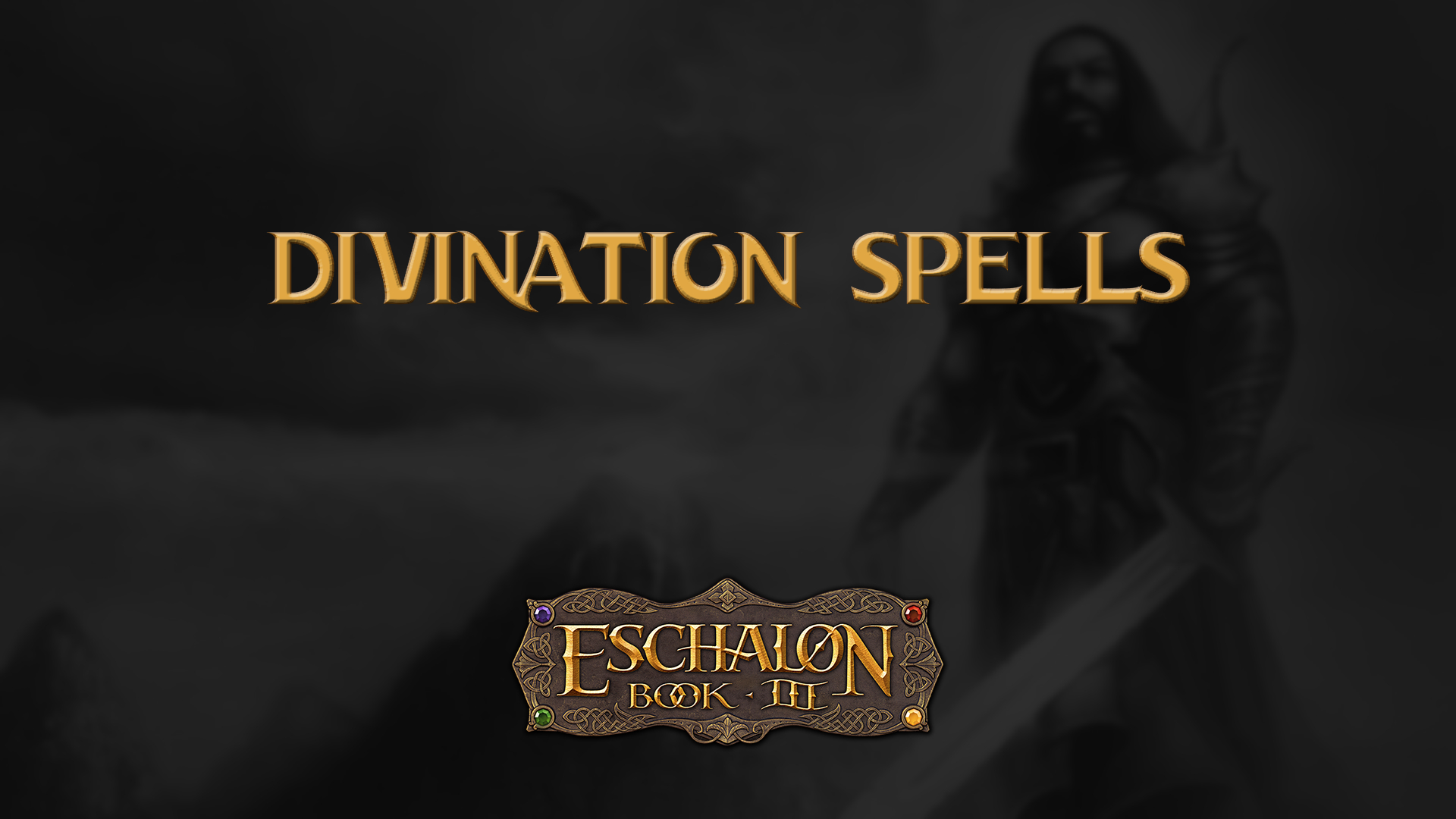 eschalon book 3 divination spells featured image