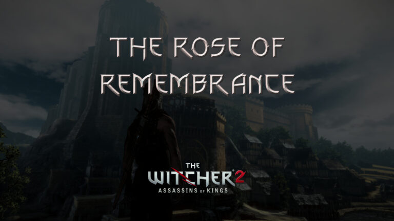 witcher 2 the rose of remembrance featured image