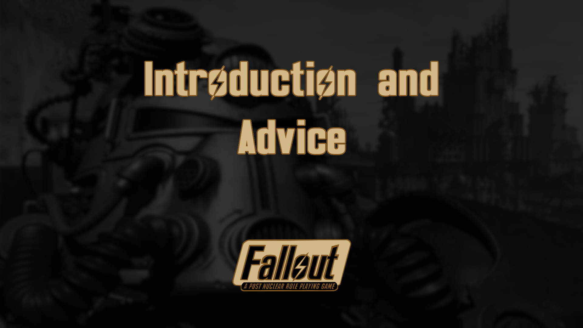 fallout introduction and advice featured image