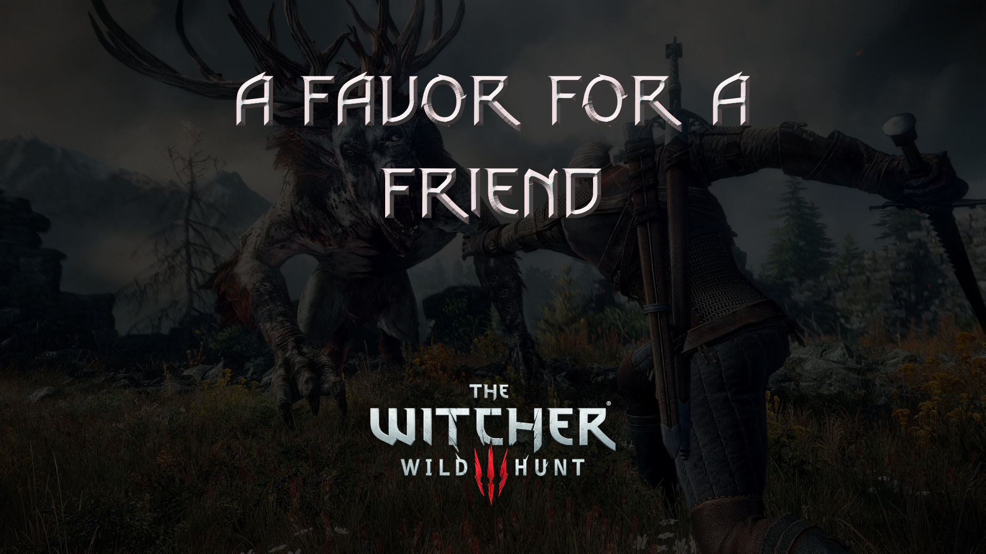 witcher 3 the wild hunt a favor for a friend featured image