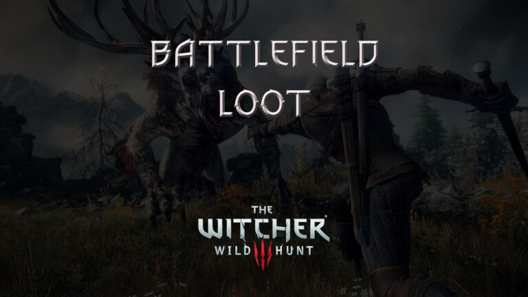 witcher 3 the wild hunt battlefield loot featured image