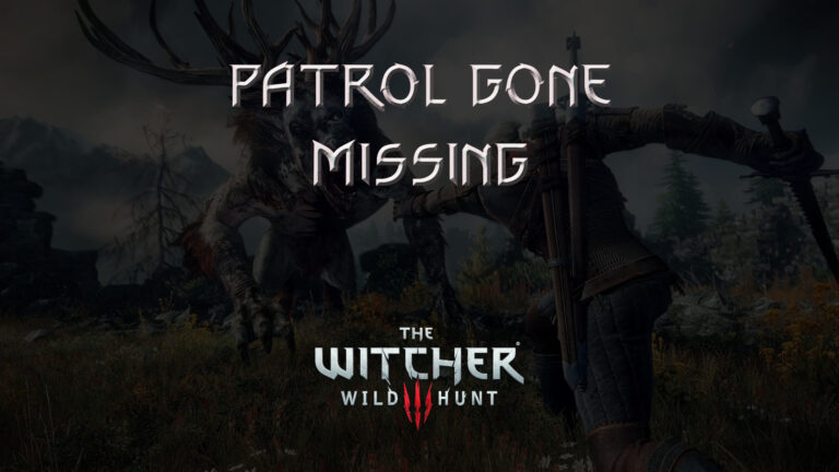 witcher 3 the wild hunt patrol gone missing featured image