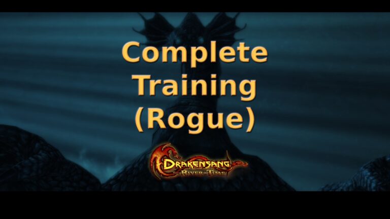 drakensang the river of time complete training (rogue) featured image