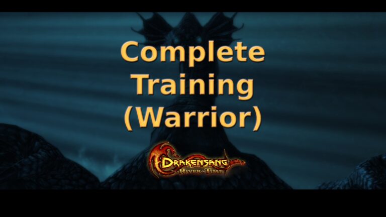 drakensang the river of time complete training (warrior) featured image