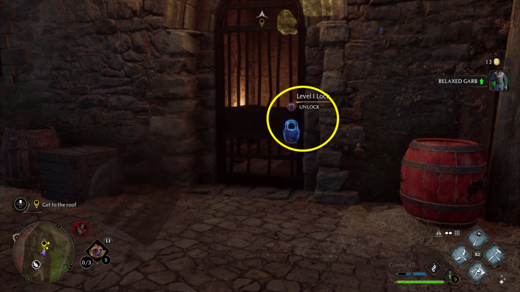 alohomora door the high keep hogwarts legacy quest walkthrough