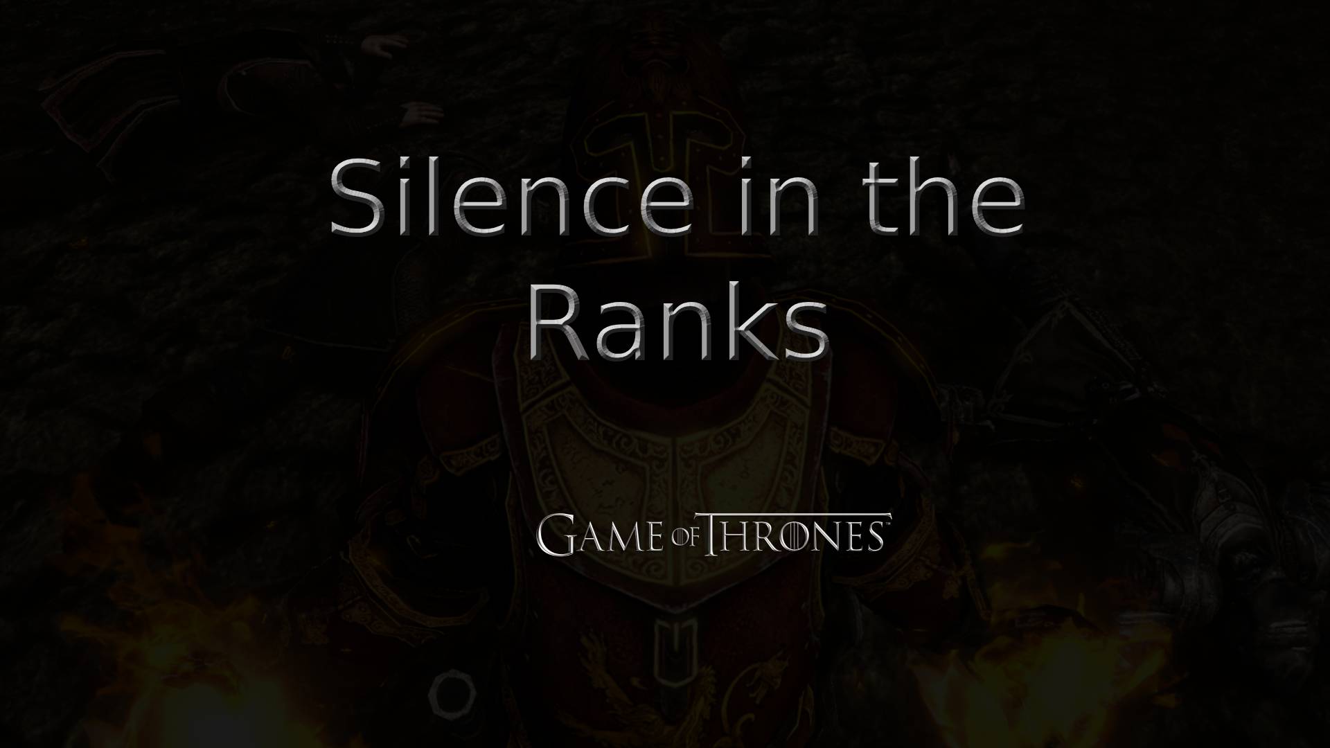 game of thrones silence in the ranks featured image